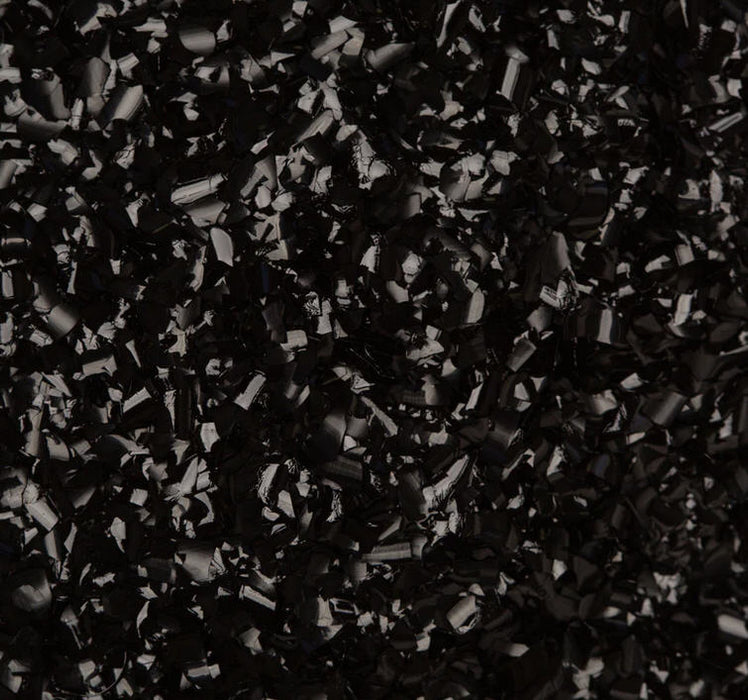 Black Glitter Edible Flakes - 0.15oz
