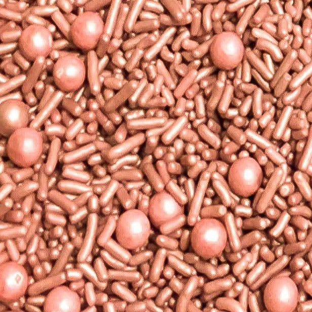 Solid Sprinkle Mix (Rose Gold) - 4oz