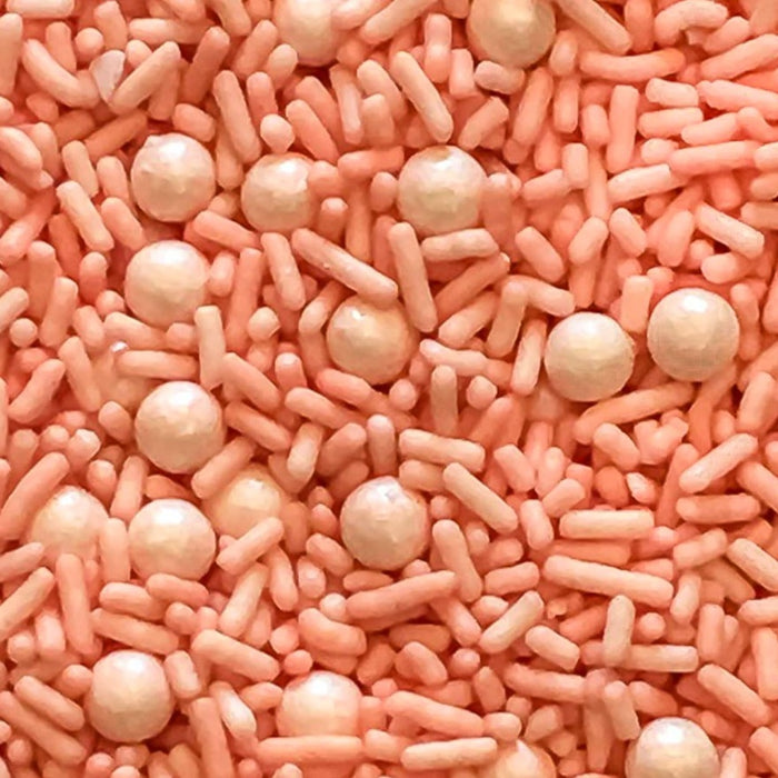 Solid Sprinkle Mix (Peach) - 4oz