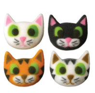 Kitty Face Decorative Sugars - 12ct, Asstd.