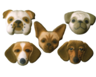 Dog Party Decorative Sugars - 12ct, Asstd.