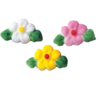 Leafed Flower Charm Mini Decorative Sugars - 12ct, Asstd.