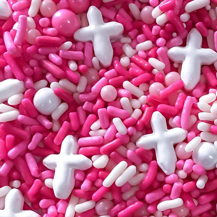 Holy Cross Sprinkle Mix 4oz (Pink)