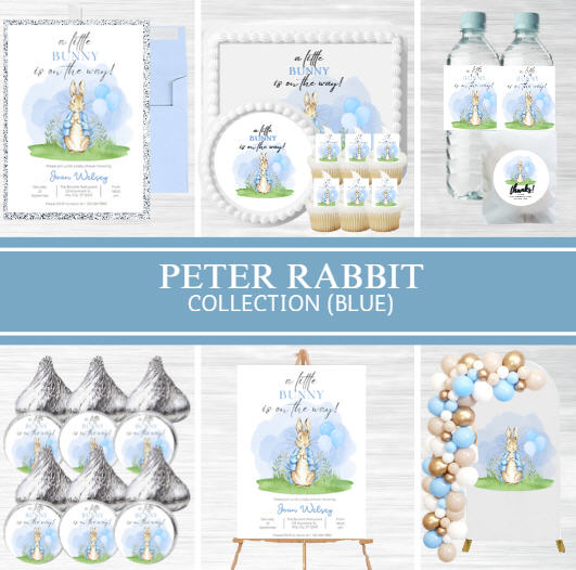 Peter Rabbit Baby Shower - Blue