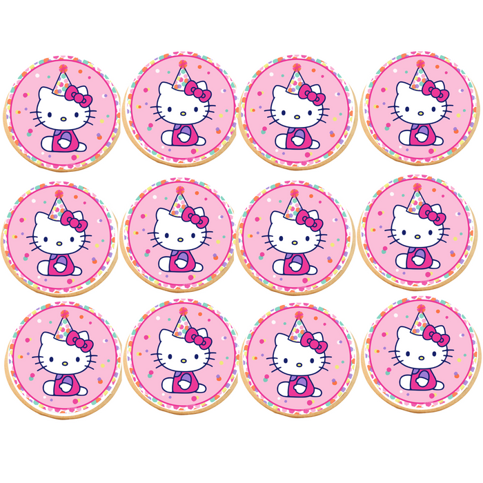 Hello Kitty Cupcake Toppers