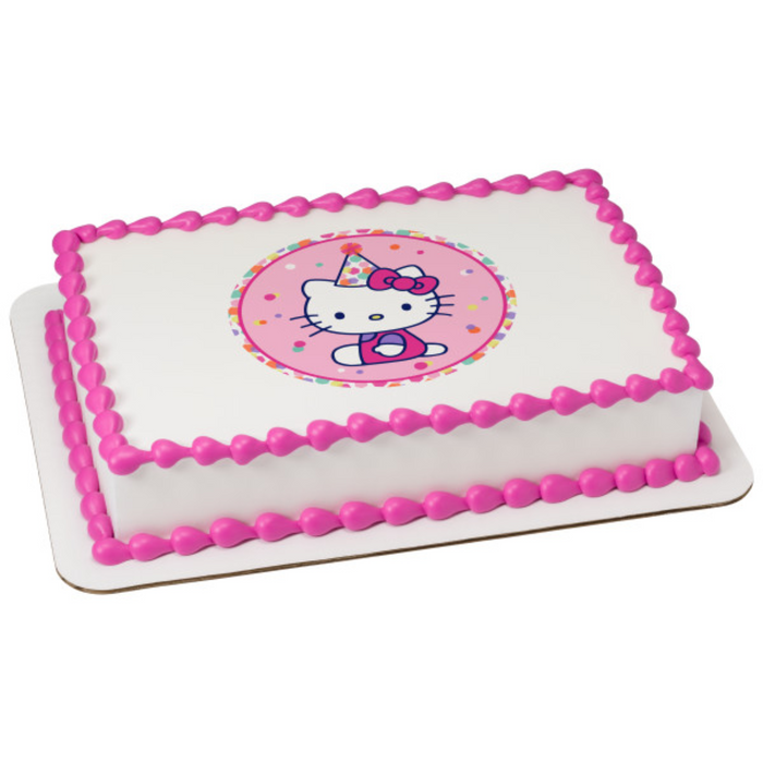 Hello Kitty Edible Cake Photo Image Cake Decoration Topper