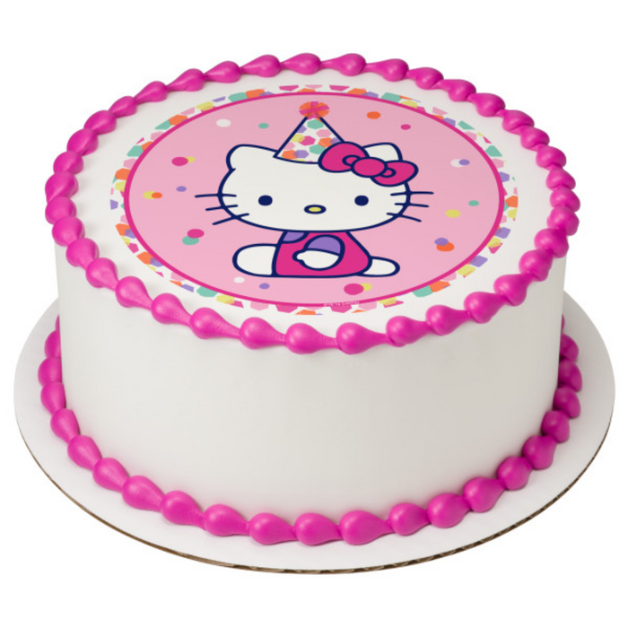Hello Kitty Edible Cake Photo Image Cake Decoration Topper