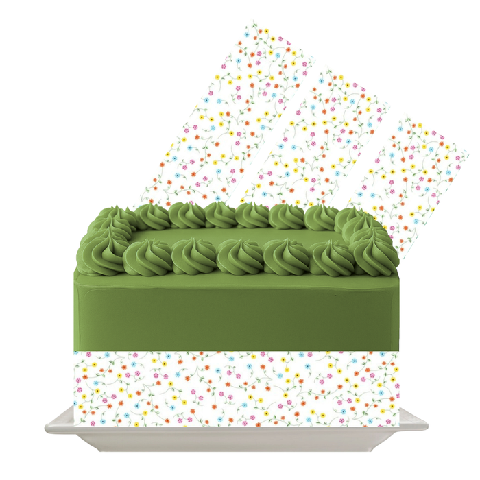 Confetti Spark Dots Edible Cake Wrap | 8x10 Icing Sheet | Festive Cake Decoration