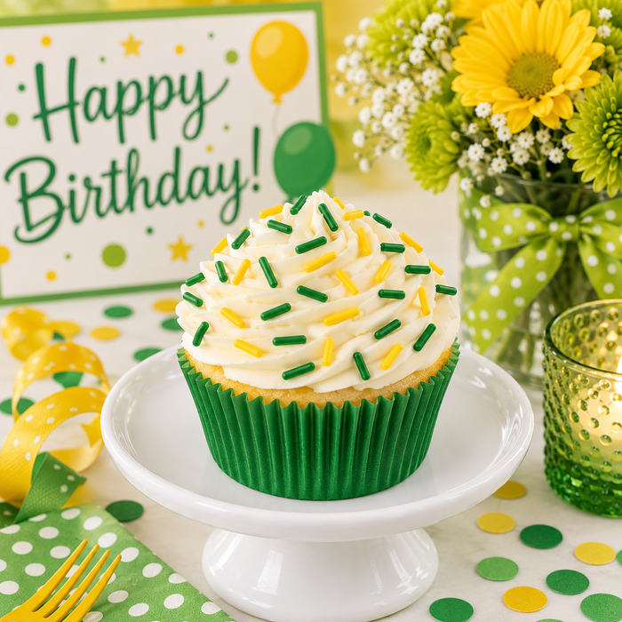 Bicolor Classic Sprinkles (Yellow/Green)