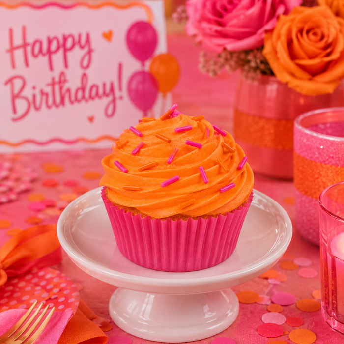 Bicolor Classic Sprinkles (Pink/Orange)