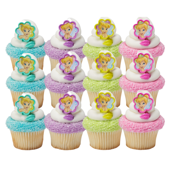 TinkerBell Dessert Decoration Cupcake Toppers - 12ct