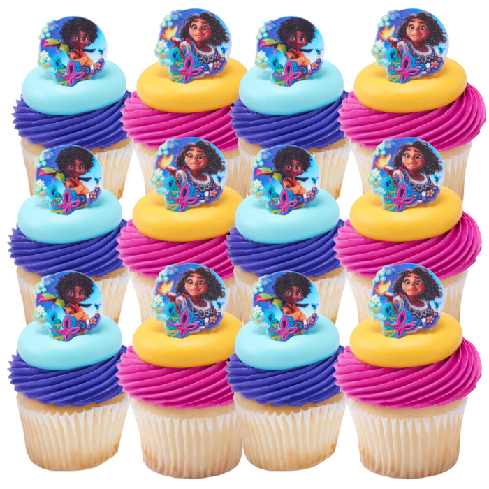 Disney Encanto Mirabel and Antonio Dessert Decoration Cupcake Toppers - 12ct