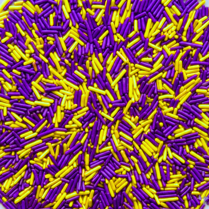 Bicolor Classic Sprinkles (Yellow/Purple)