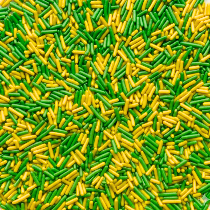 Bicolor Classic Sprinkles (Yellow/Green)