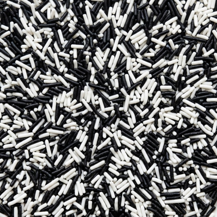 Bicolor Classic Sprinkles (Black/White)