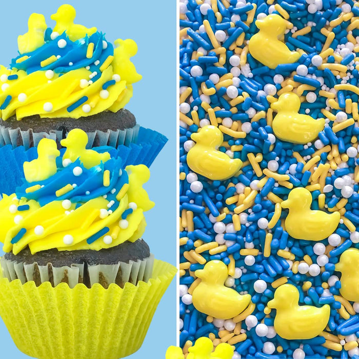 Bathtub Duckie Sprinkle Mix (Blue) - 4oz