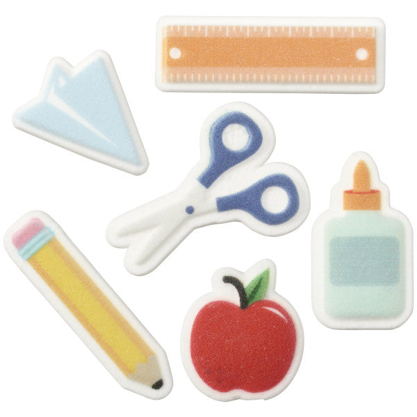 School Supplies Decorative Sugars - 12ct, Asstd.