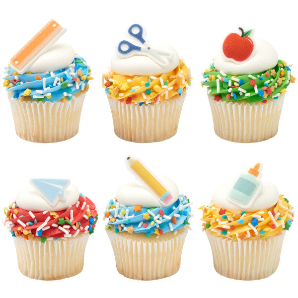 School Supplies Decorative Sugars - 12ct, Asstd.