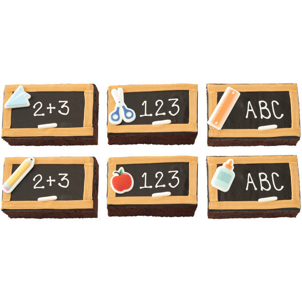School Supplies Decorative Sugars - 12ct, Asstd.