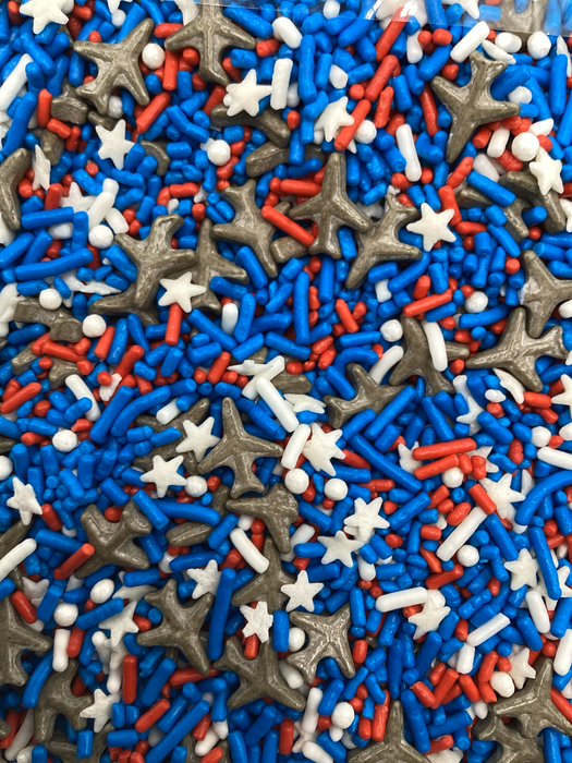 American Independence Day Sprinkle Mix