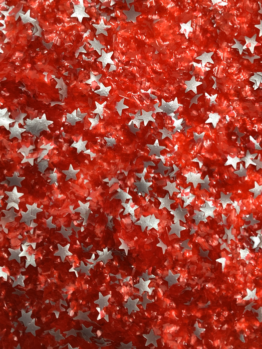 Garnet Red Sparkling Blush Sparkle Flakes