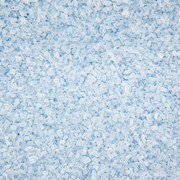 Edible Sugar Crystals (Light Blue) - 4oz