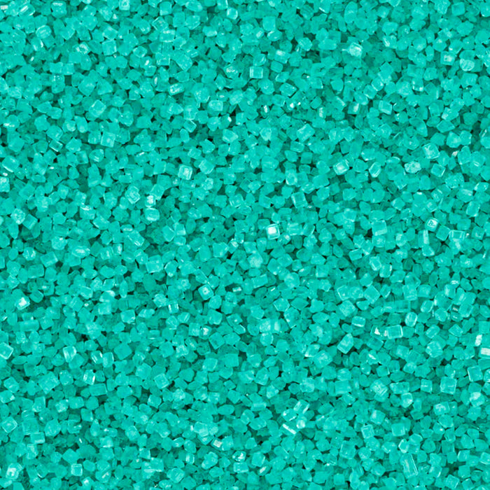 Edible Sugar Crystals (Turquoise) - 4oz