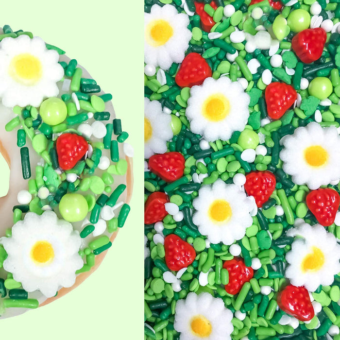 Daisies & Strawberries Sprinkle Mix - 4oz — SprinkleDeco