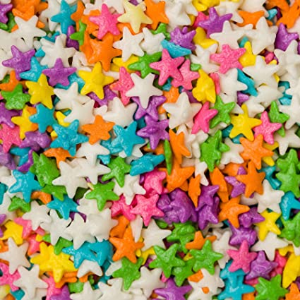Tropical Star Confetti Sprinkles - 4oz