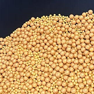 Edible Sugar Pearl Mix (Gold) - 4oz