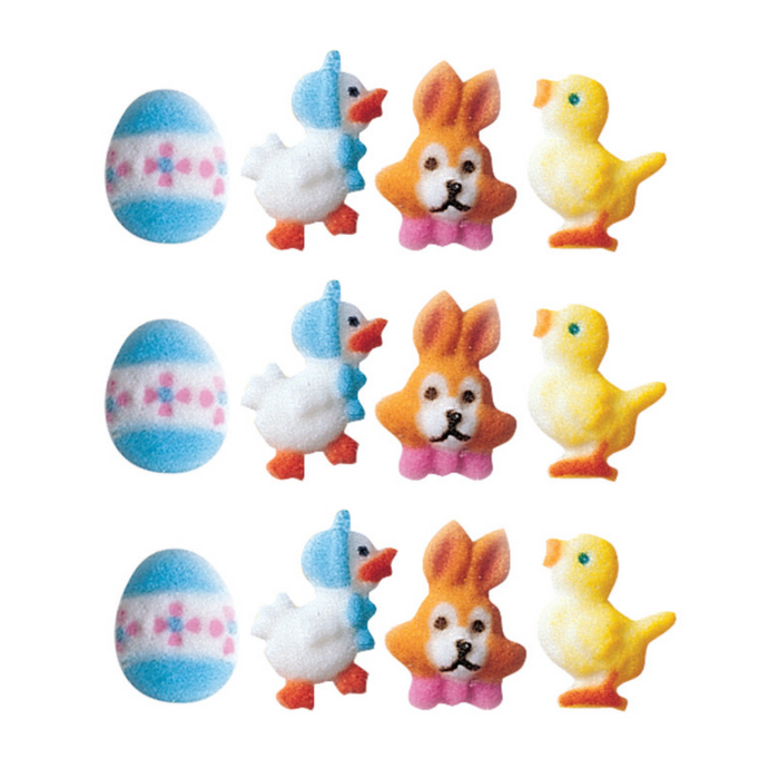 Easter Party Decorative Sugars - 12ct, Asstd.