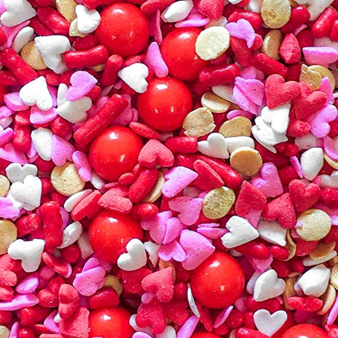 Heart Of Gold Sprinkle Mix - 4oz