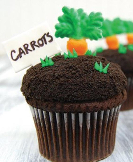 Carrot Edible Icing Toppers 12ct