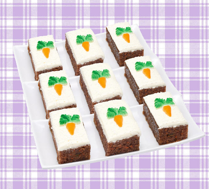 Carrot Edible Icing Toppers 12ct