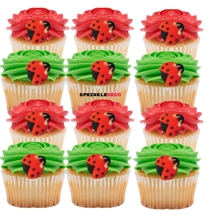 Ladybug Decorative Sugars - 12ct