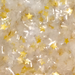 Clear Glitter Flakes With Gold Stars Metallic Edible Shimmer Sparkle Glitter For Cakes And Cupcakes 2oz Jar