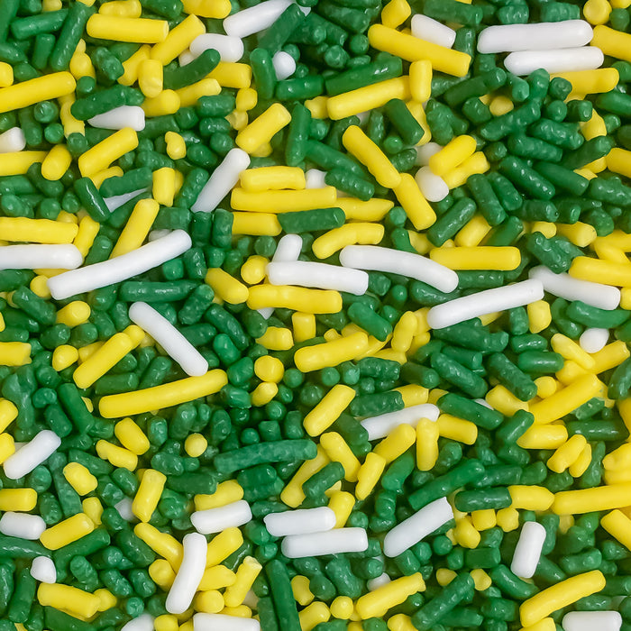 Tricolor Classic Sprinkles (Green/Yellow/White)