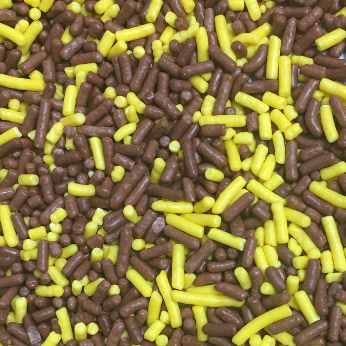 Bicolor Classic Sprinkles (Yellow/Brown)
