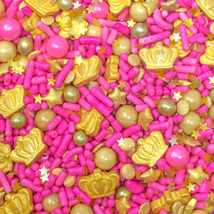 Classic Royalty Sprinkle Mix (Pink) - 4oz