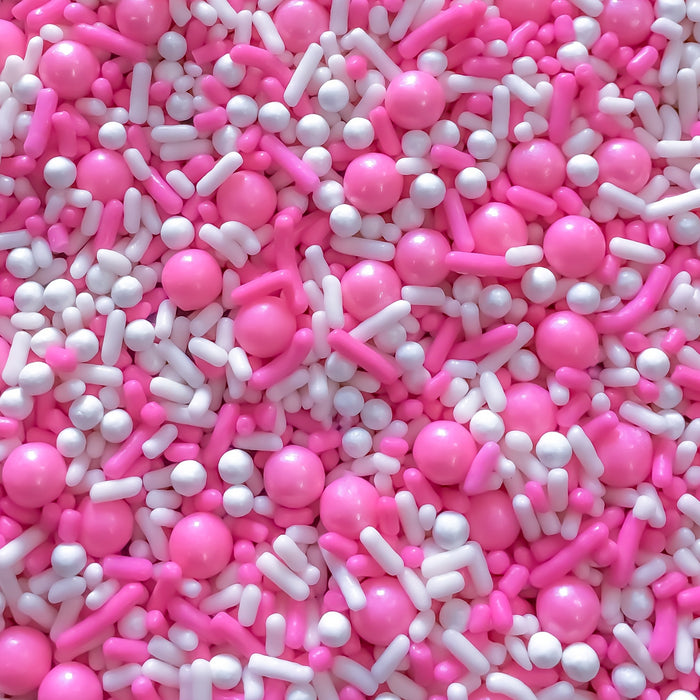 Pearly Sprinkle Mix (Pink) - 4oz