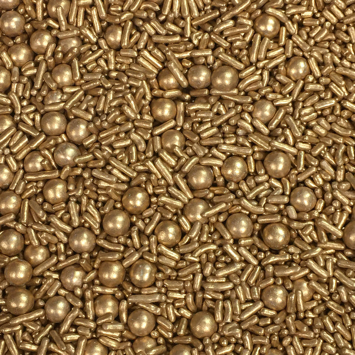 Metallic Gold Mix Sprinkles – Iced Jems Shop