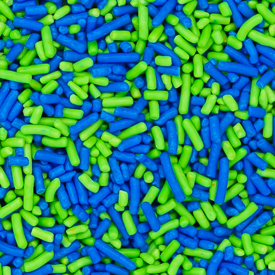 Bicolor Classic Sprinkles (Blue/Lime)