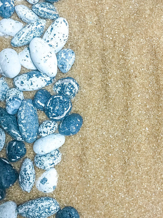 Beach Pebbles and Sand Combo Mix
