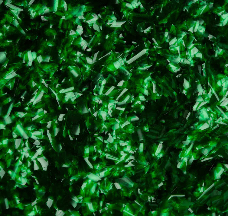 Green Glitter Flakes Sparkle Metallic Sprinkles Premium Made in USA 1oz