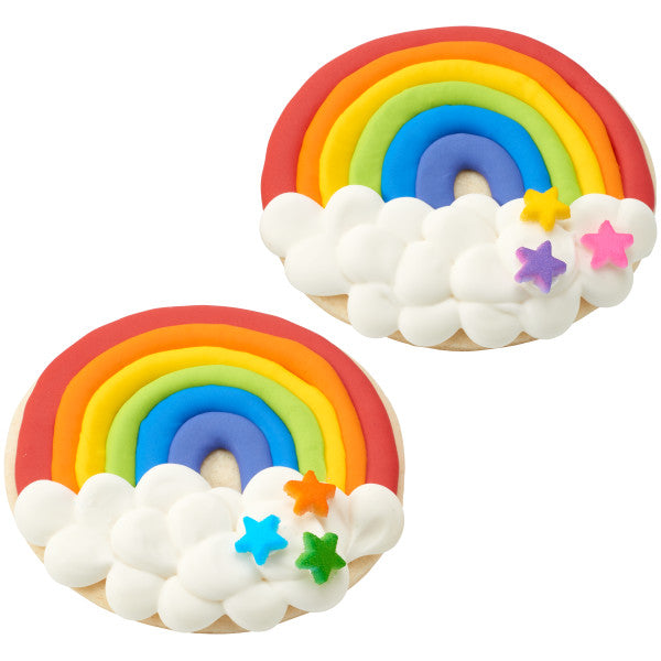 Rainbow STARs Decorative Sugars - 24ct