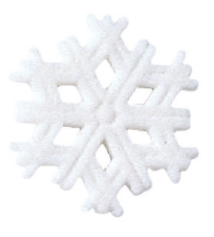 Snowflake Decorative Sugars - 12ct
