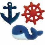 Nautical Decorative Sugars - 12ct, Asstd.