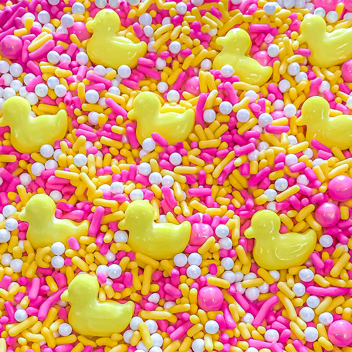 Bathtub Duckie Sprinkle Mix (Pink) - 4oz