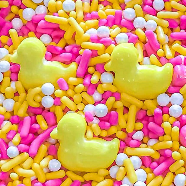 Bathtub Duckie Sprinkle Mix (Pink) - 4oz