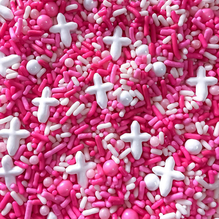 Holy Cross Sprinkle Mix 4oz (Pink)